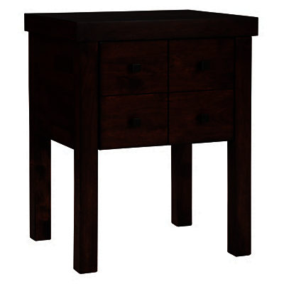 Willis & Gambier Kerala Bedside Table, Rich Cherry